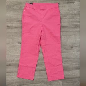 Women’s Pink Pull-On Crop Pants